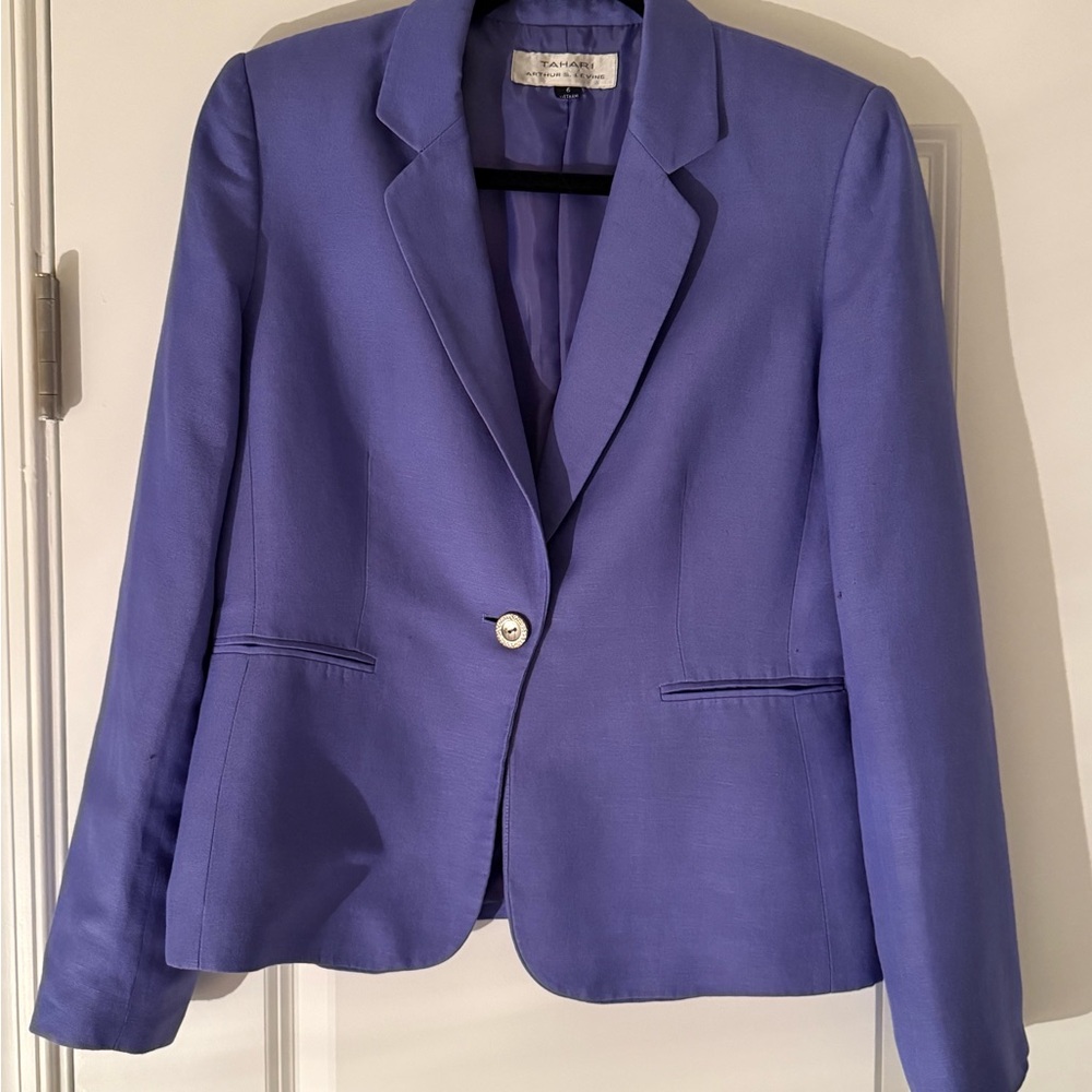 Tahari Lavender Blazer